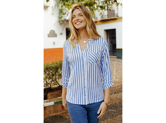 Chemise rayée