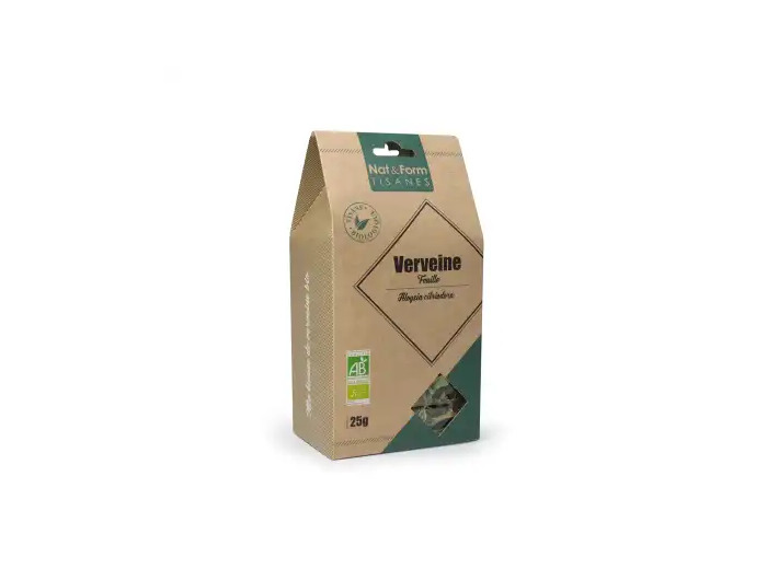 Nat&form Tisanes Verveine Feuille Bio 25g