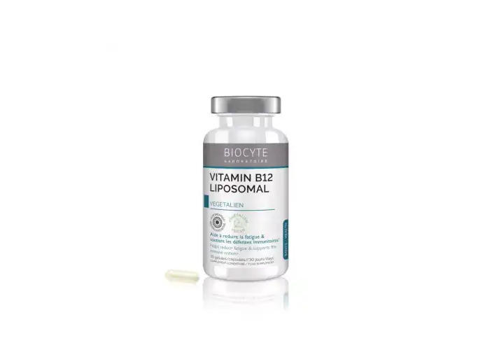 Biocyte Vitamine B12 Liposomal Gélules Boîte De 30