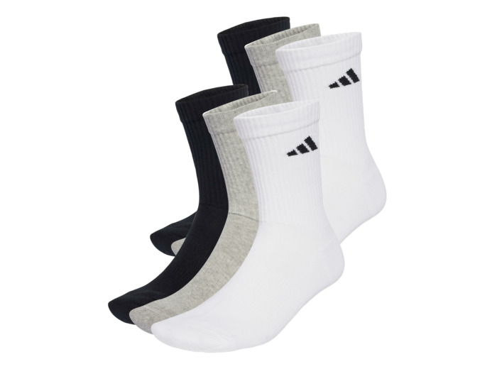 Chaussettes matelassées mi-mollet (6 paires)