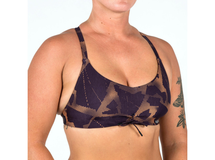 Brassière de natation femme ultra résistante au chlore Jana Ice purple