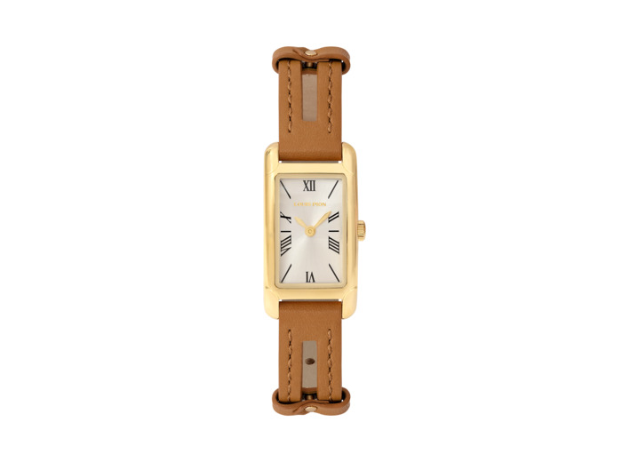 Montre quartz Femme Philippine Argenté, Blanc