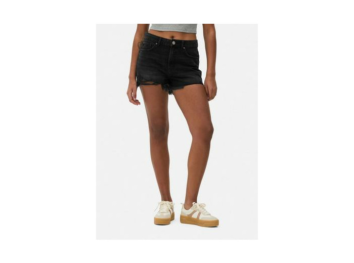 Short en jean déchiré