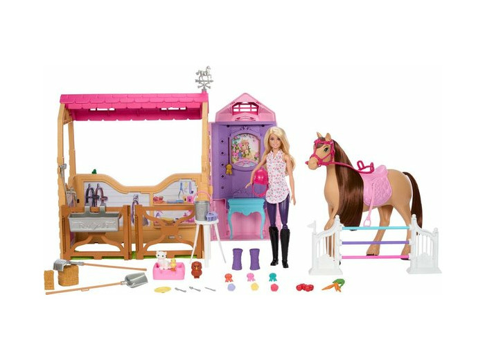 BARBIE ECURIE DE RÊVE AVEC ACCESSOIRES