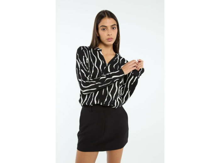 Blouse avec impression allover