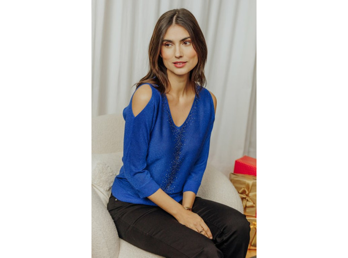 Pull Maille Brillante