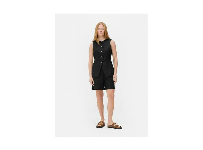 Gilet de costume en lin The Edit