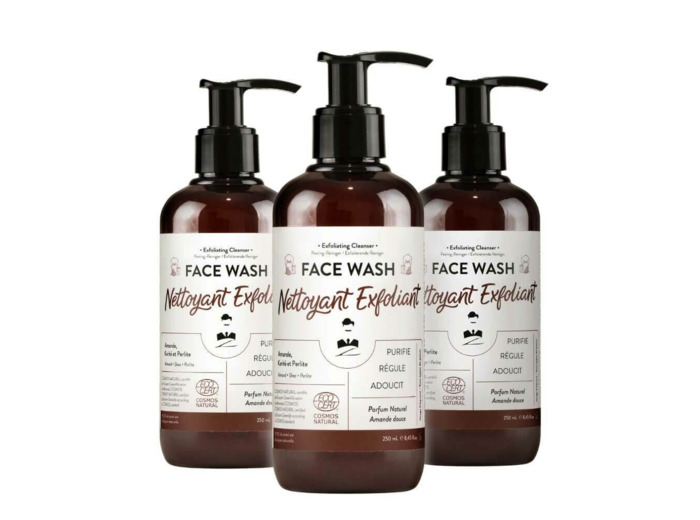 Face Wash - Gel Nettoyant Exfoliant X 3