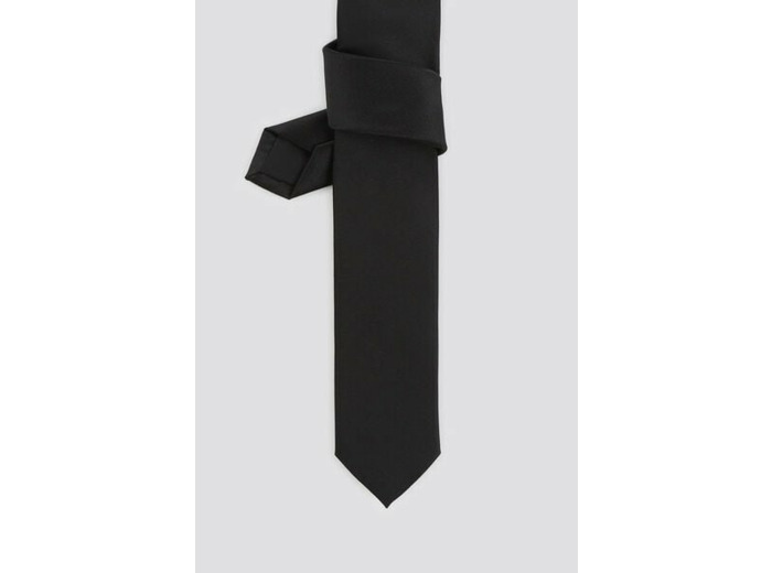 Cravate unie - Noir