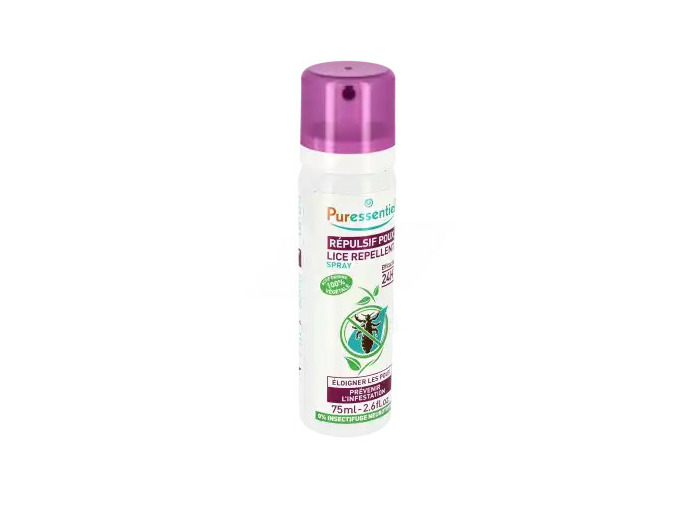Puressentiel Anti-poux Spray Répulsif Poux 75 Ml