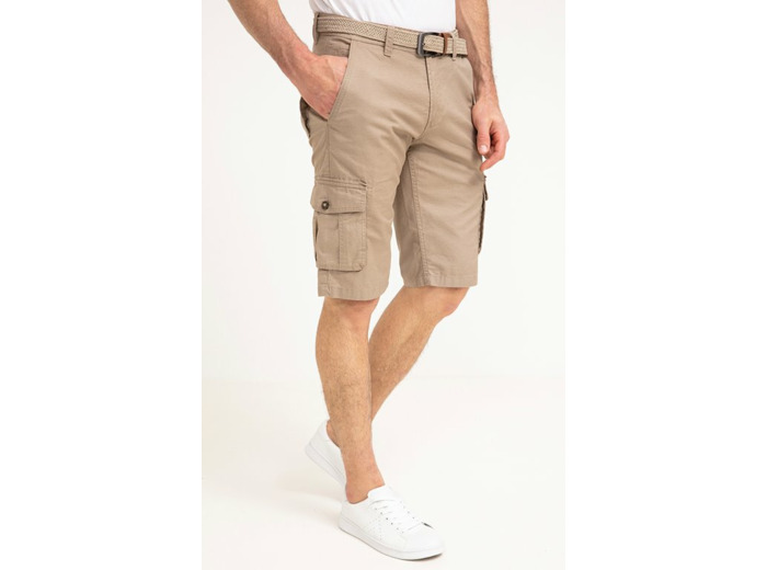 Bermuda Cargo Avec Ceinture