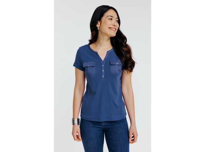 Tee-shirt uni manches courtes