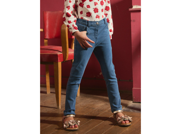 Jean slim brodé