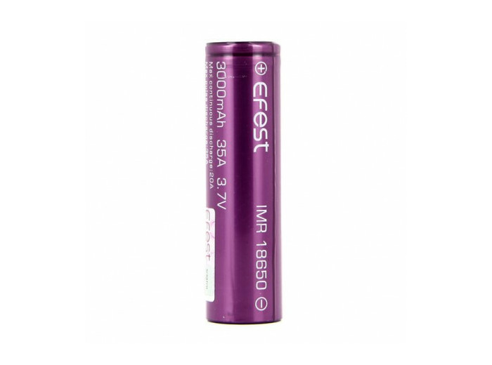 Accus 35A 18650 3000mAh IMR Efest