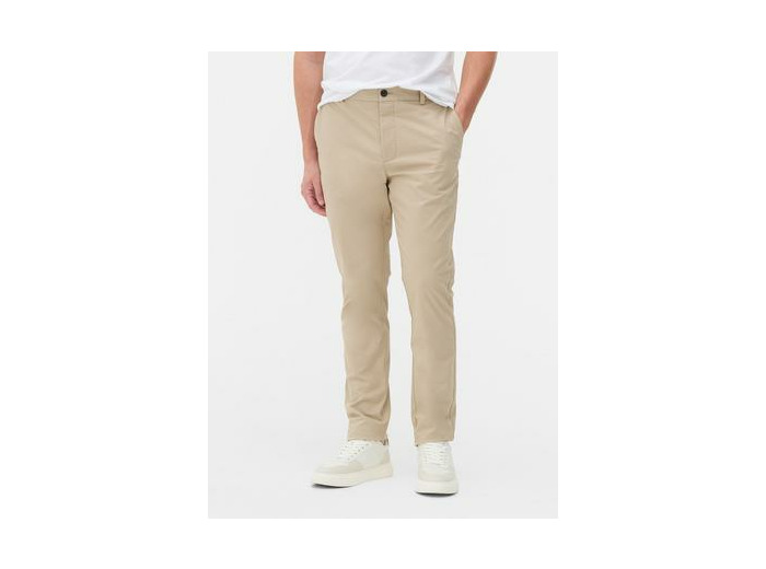 Pantalon chino stretch coupe slim