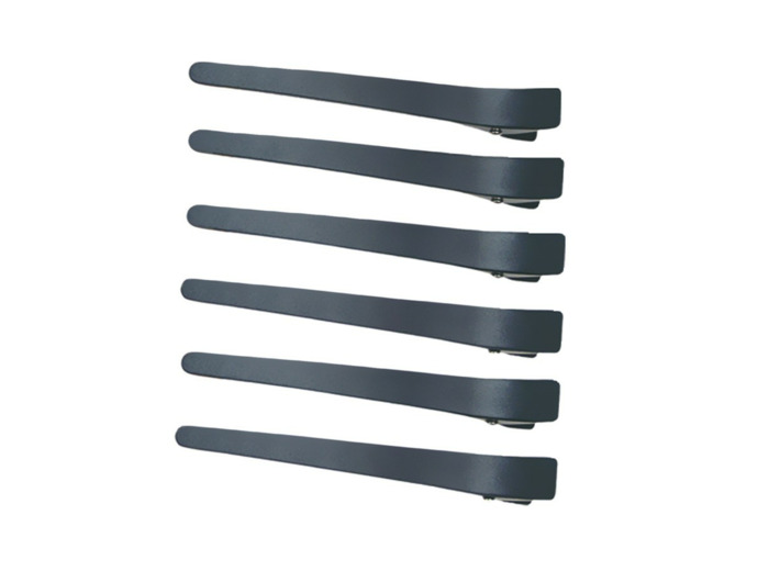 Pinces à Clip séparateurs noires 6 pcs