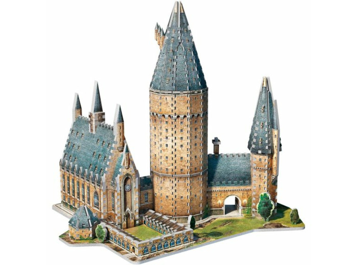 HARRY POTTER - PUZZLE 3D DE LA GRANDE SALLE POUDLARD, 850 PIÈCES