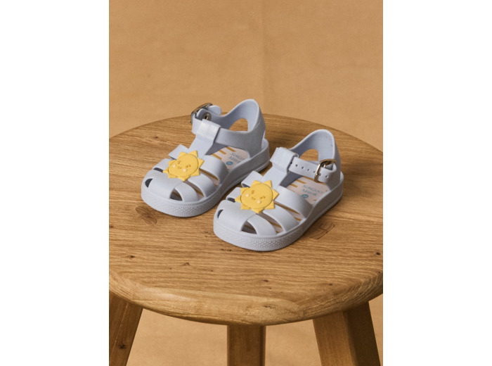Sandales bleu ciel