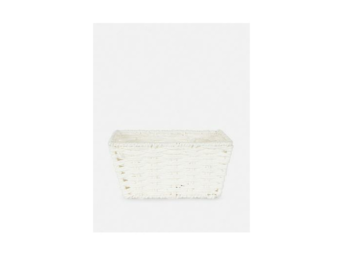 Panier carré en corde