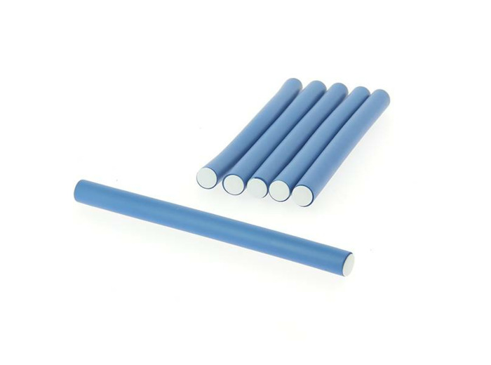 Flexi rollers 14mmx18cm x6 Bleu