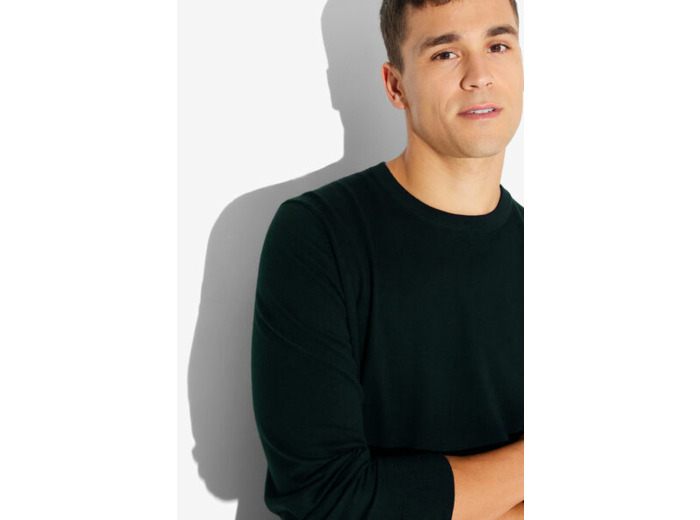 Pull col rond - Noir