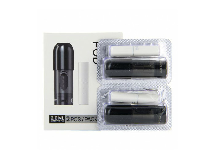 Pack de 2 Pods 2ml + resistance 1.2ohm Vilter Pro Aspire