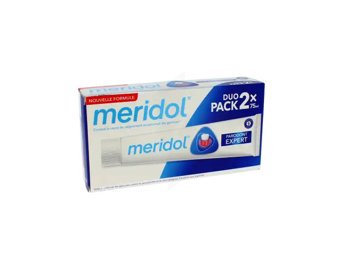 Meridol Parodont Expert Dentifrice 2 Tubes De 75 Ml