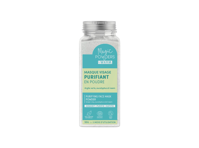 Masque Visage Purifiant En Poudre Bio