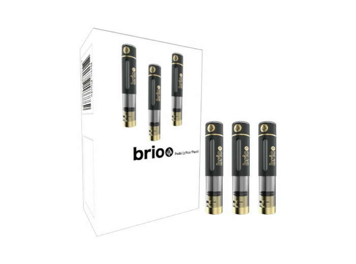 Pack de 3 Pods Top Fill 1ml + Résistance 1.6Ohm Brio Da One