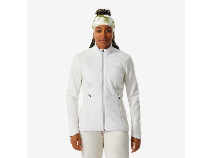 Veste de ski de fond femme - JACKET 550 - blanc