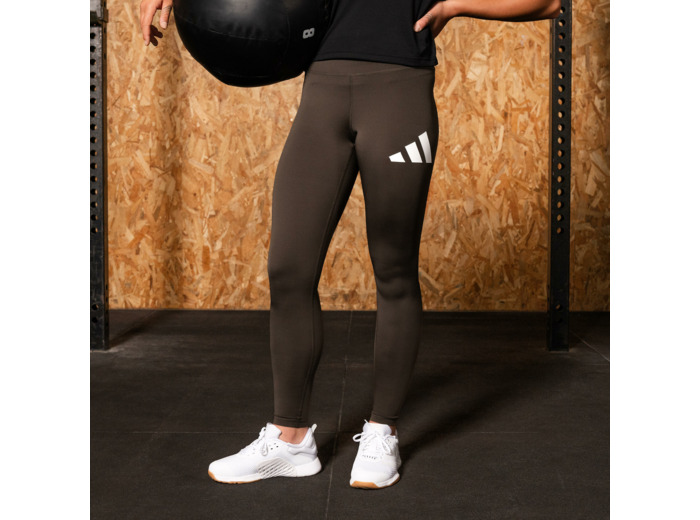 Legging imprimé logo femme - vert