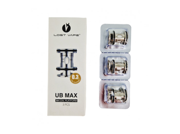 Pack de 3 résistances Ultra Boost Max Lost Vape