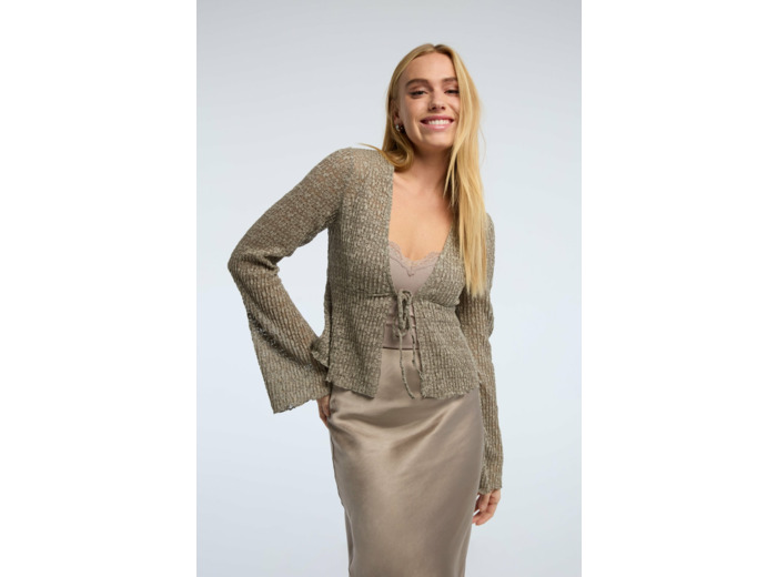 Cardigan à manches longues