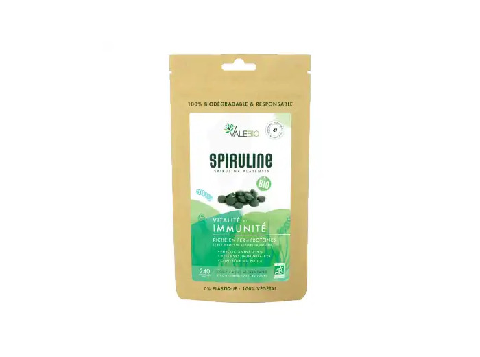 Valebio Spiruline Bio (comprimé 500mg) 120g