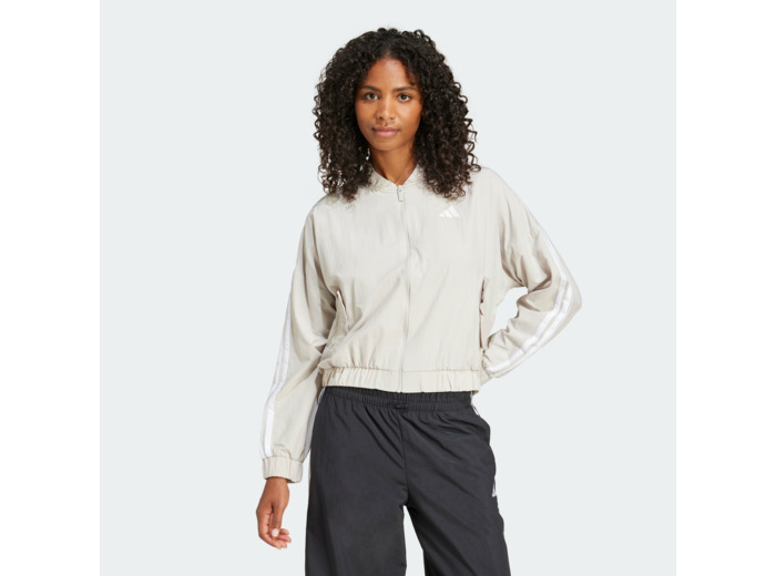 BOMBER ADIDAS FEMME GRIS