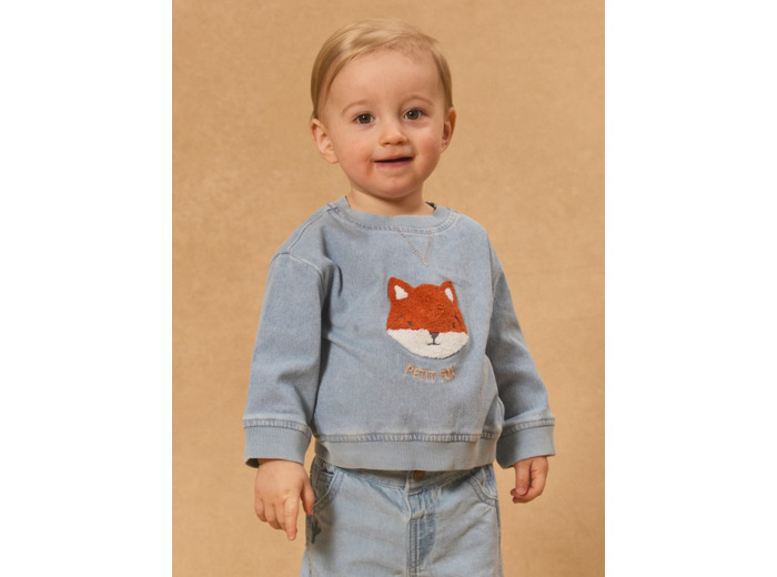 Sweat-shirt renard