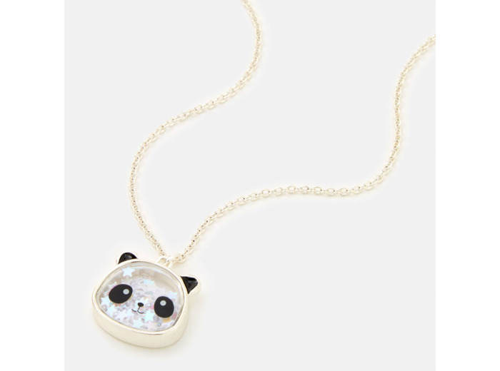 Collier à pendentif shaker panda