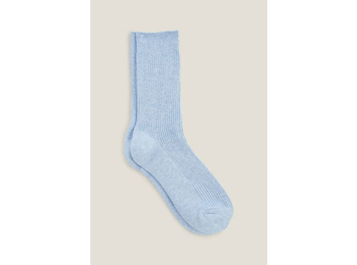 Chaussettes hautes - Bleu moyen
