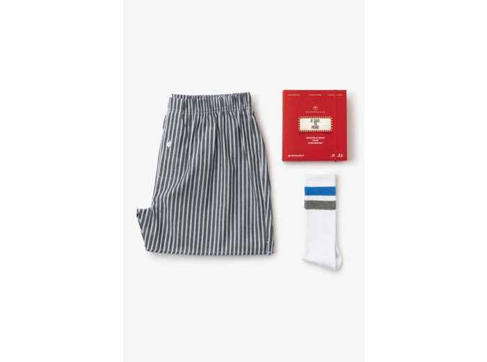 Coffret caleçon et chaussettes de sport - Multicolore