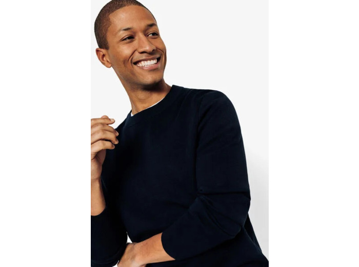 Pull "le parfait by JULES" - Bleu moyen