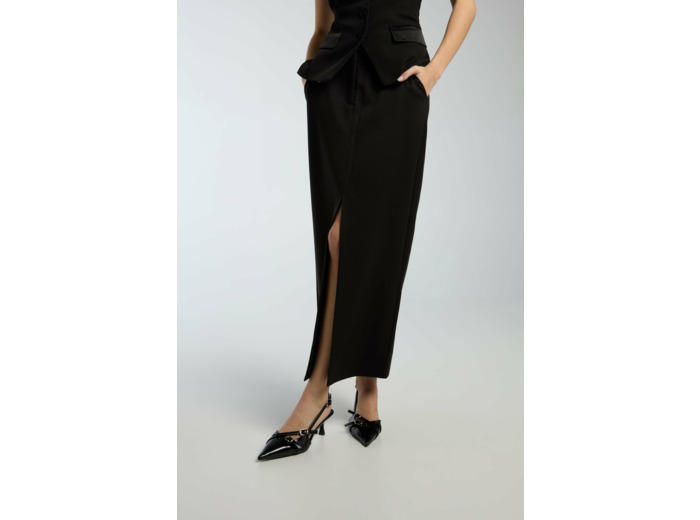 Jupe maxi avec poches