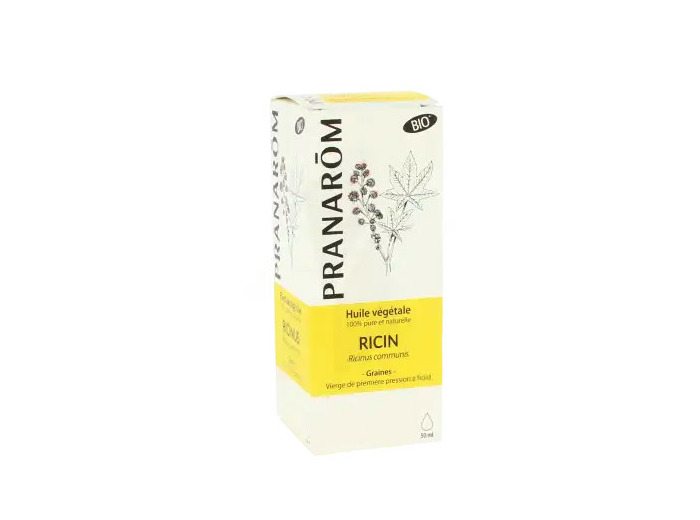 Pranarôm Huile Végétale Bio Ricin Flacon De 50 Ml
