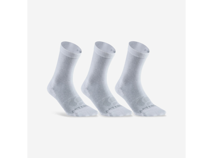 CHAUSSETTES DE SPORT HAUTES RS 160 BLANC LOT DE 3