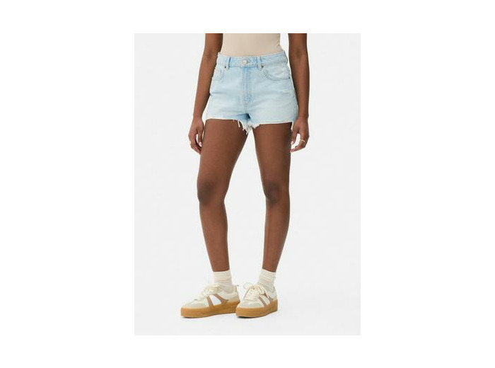 Short en jean déchiré