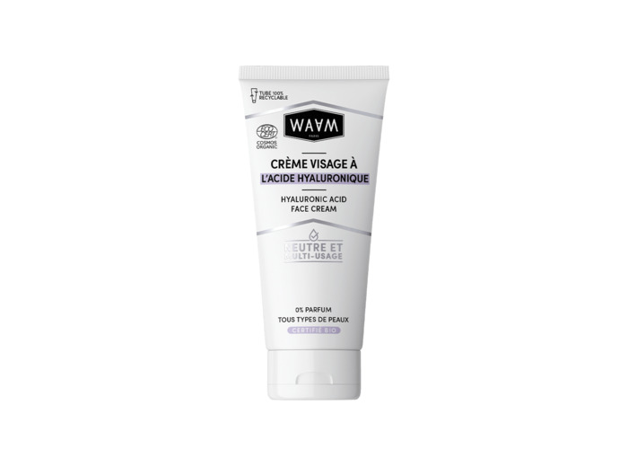 Crème Visage À L'acide Hyaluronique Bio