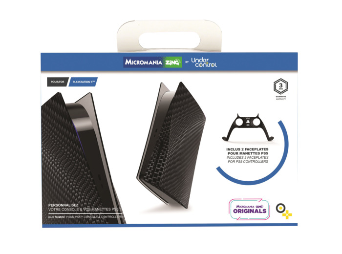 Pack Faceplate Carbon Exclu Micromania
