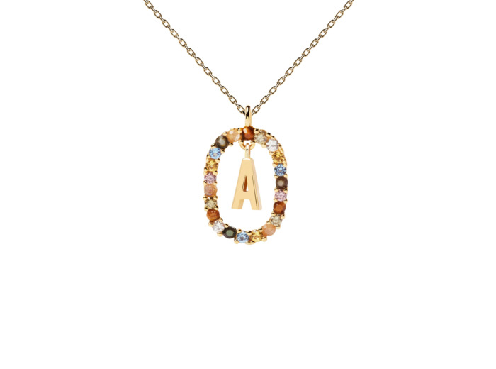 Collier Femme NEW LETTERS Doré