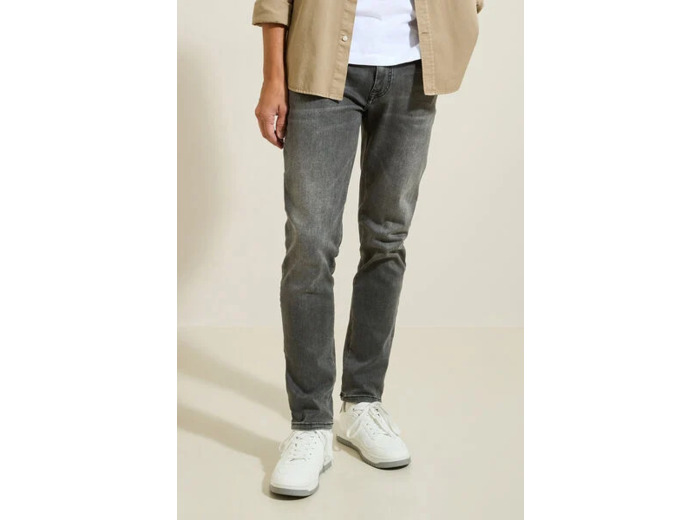 Jean slim urbanflex 3 longueurs - Bleu