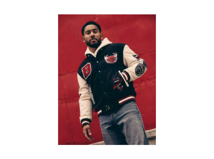 Veste de style universitaire NBA Chicago Bulls