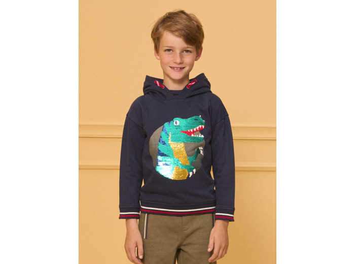 Sweat à capuche Dinosaure